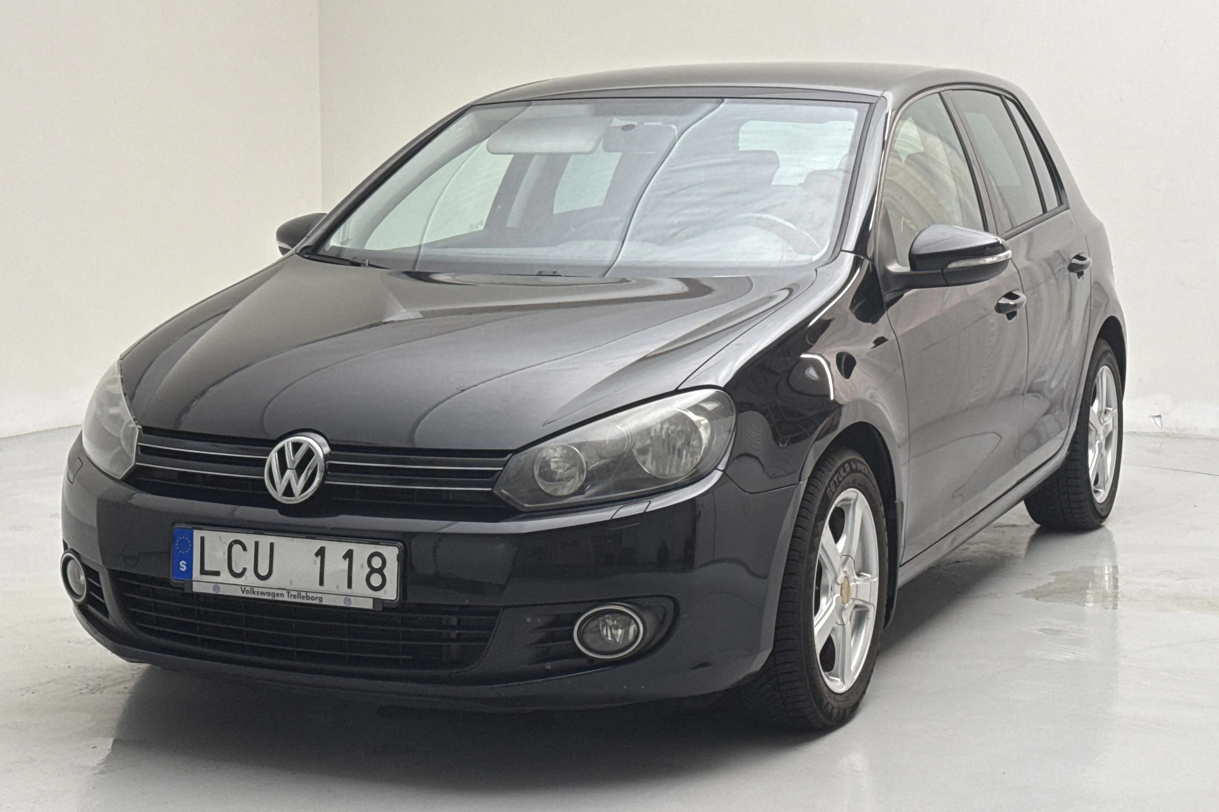 Presentation photo 1 of 11: VW Golf VI 1.4 TSI 5dr (122hk) - 129 610 km - Manual - black - 2011