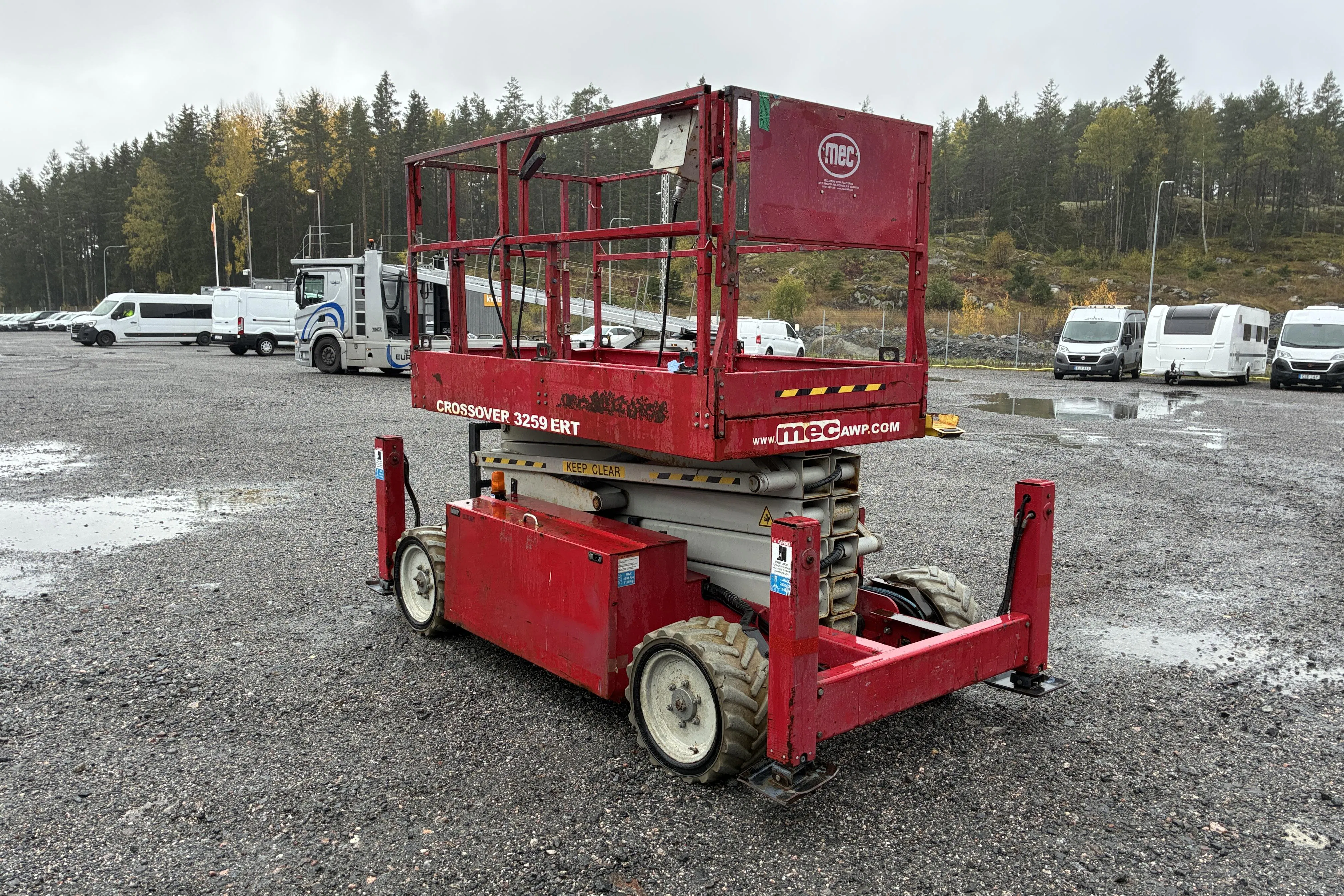Presentationsfoto 2 av 55: MEC 3259ERT Saxlift - 0 km - 2015