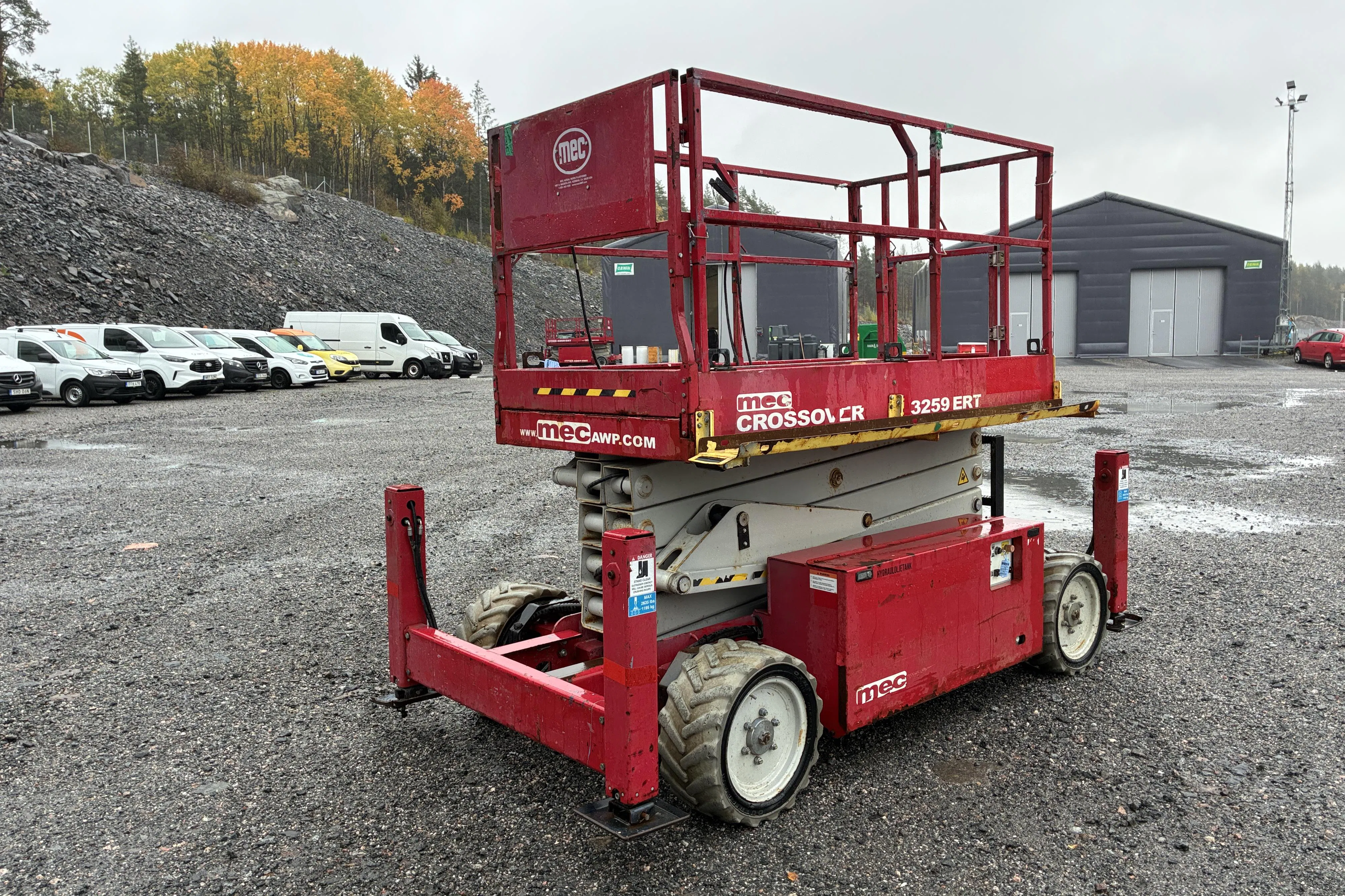 Presentationsfoto 1 av 55: MEC 3259ERT Saxlift - 0 km - 2015