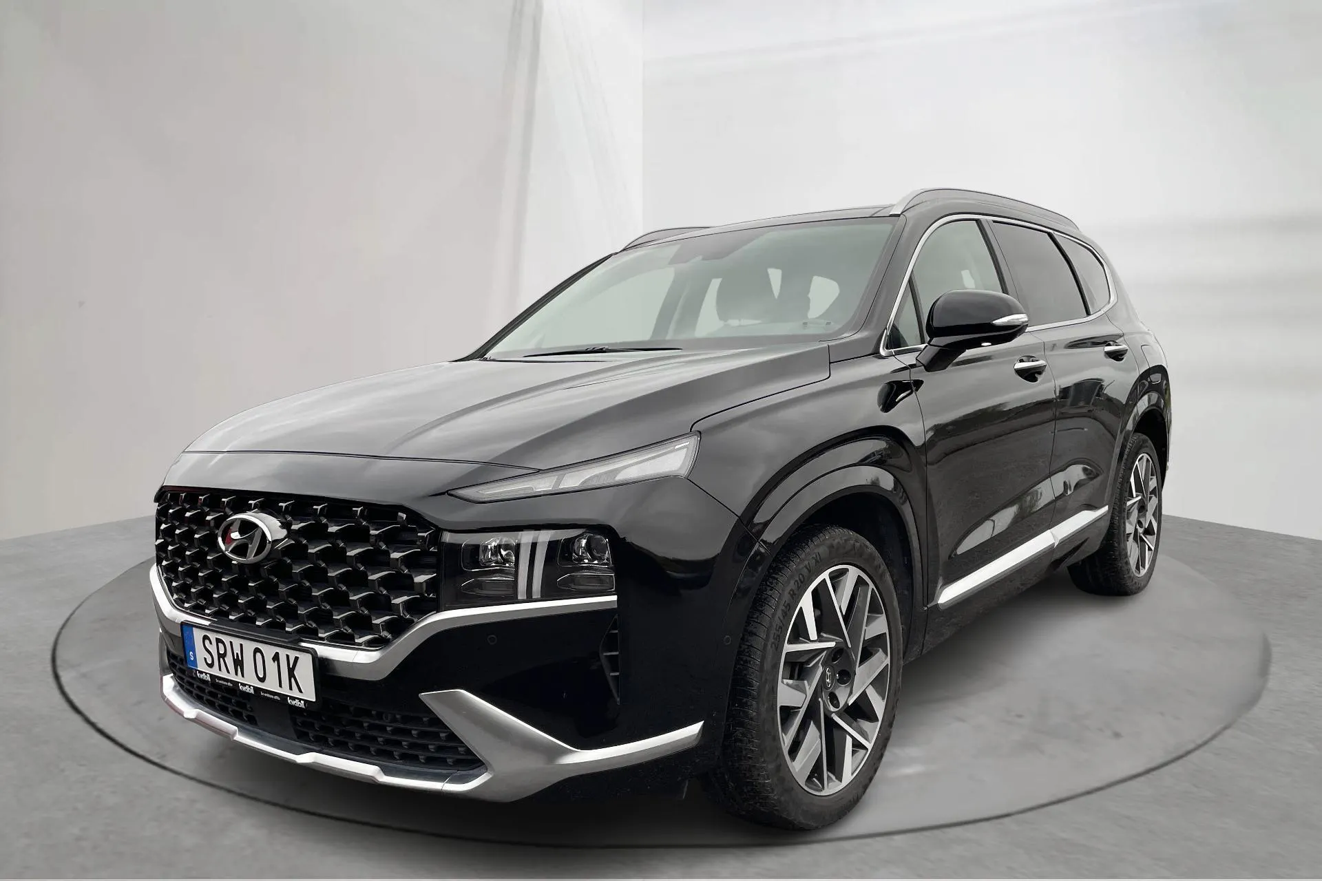 Presentation photo 1 of 22: Hyundai Santa Fé 2.2 CRDi 4WD (193hk) - 42 280 km - Automatic - black - 2022