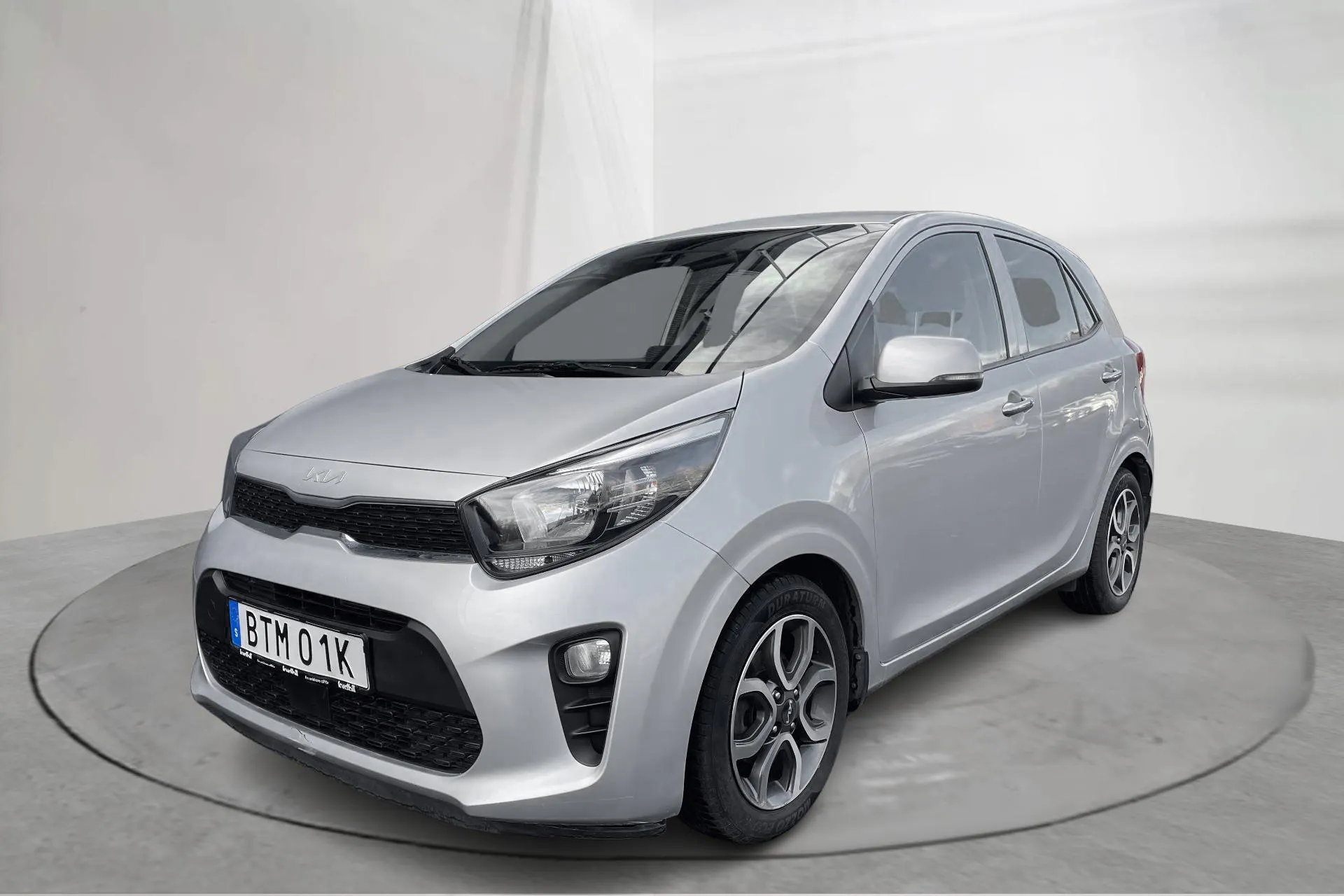 Presentation photo 1 of 15: KIA Picanto 1.0 DPI (67hk) - 69 620 km - Automatic - gray - 2023