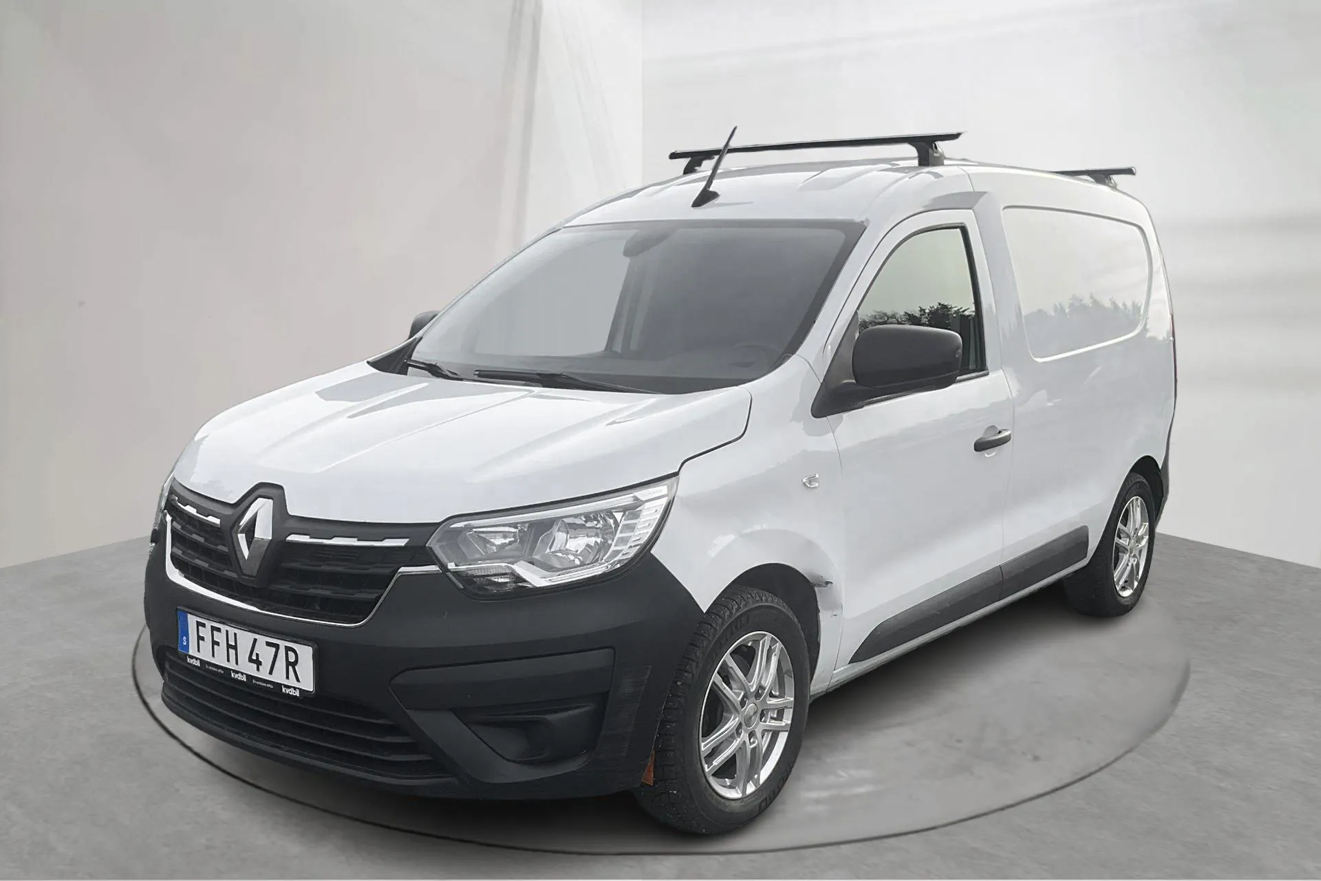 Presentation photo 1 of 17: Renault Express 1.5 dCi Skåp (95hk) - 58 670 km - Manual - white - 2021