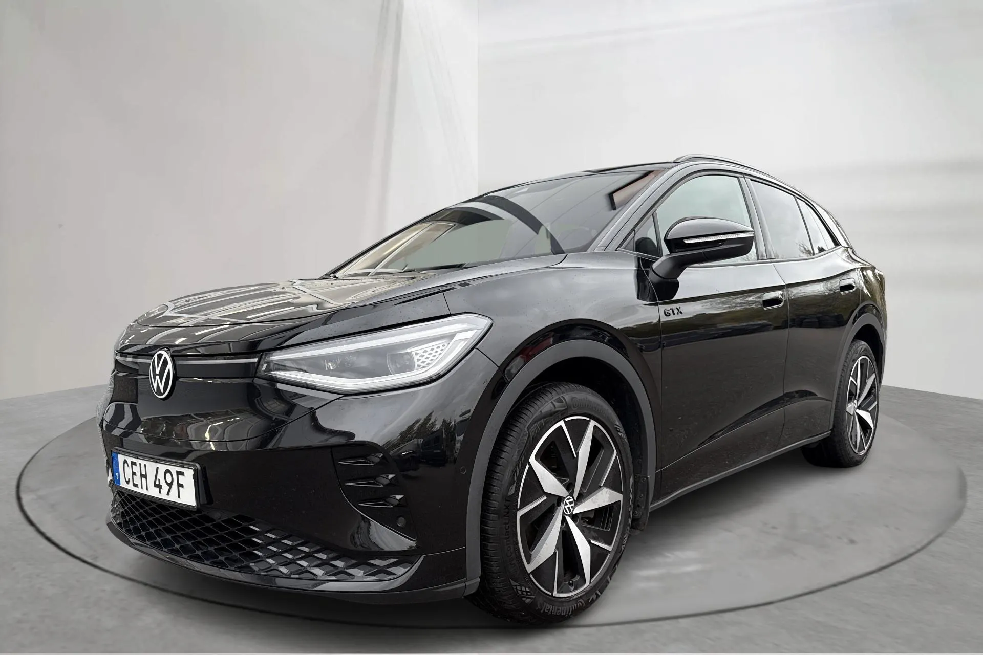 Presentation photo 1 of 16: VW ID.4 GTX 77kWh AWD (299hk) - 100 470 km - Automatic - black - 2023