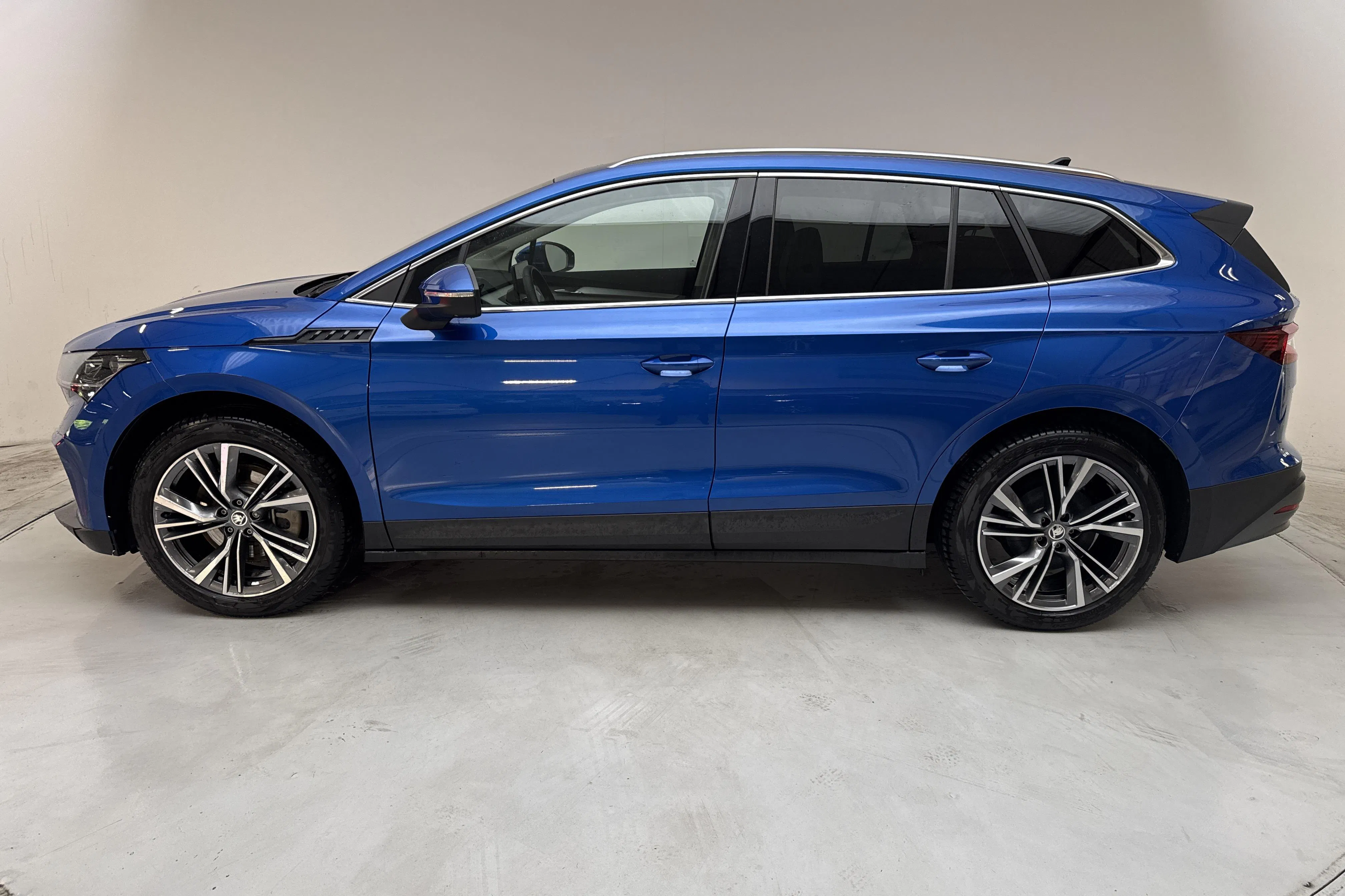 Presentation photo 2 of 16: Skoda Enyaq iV 80x (265hk) - 16 100 km - Automatic - blue - 2022