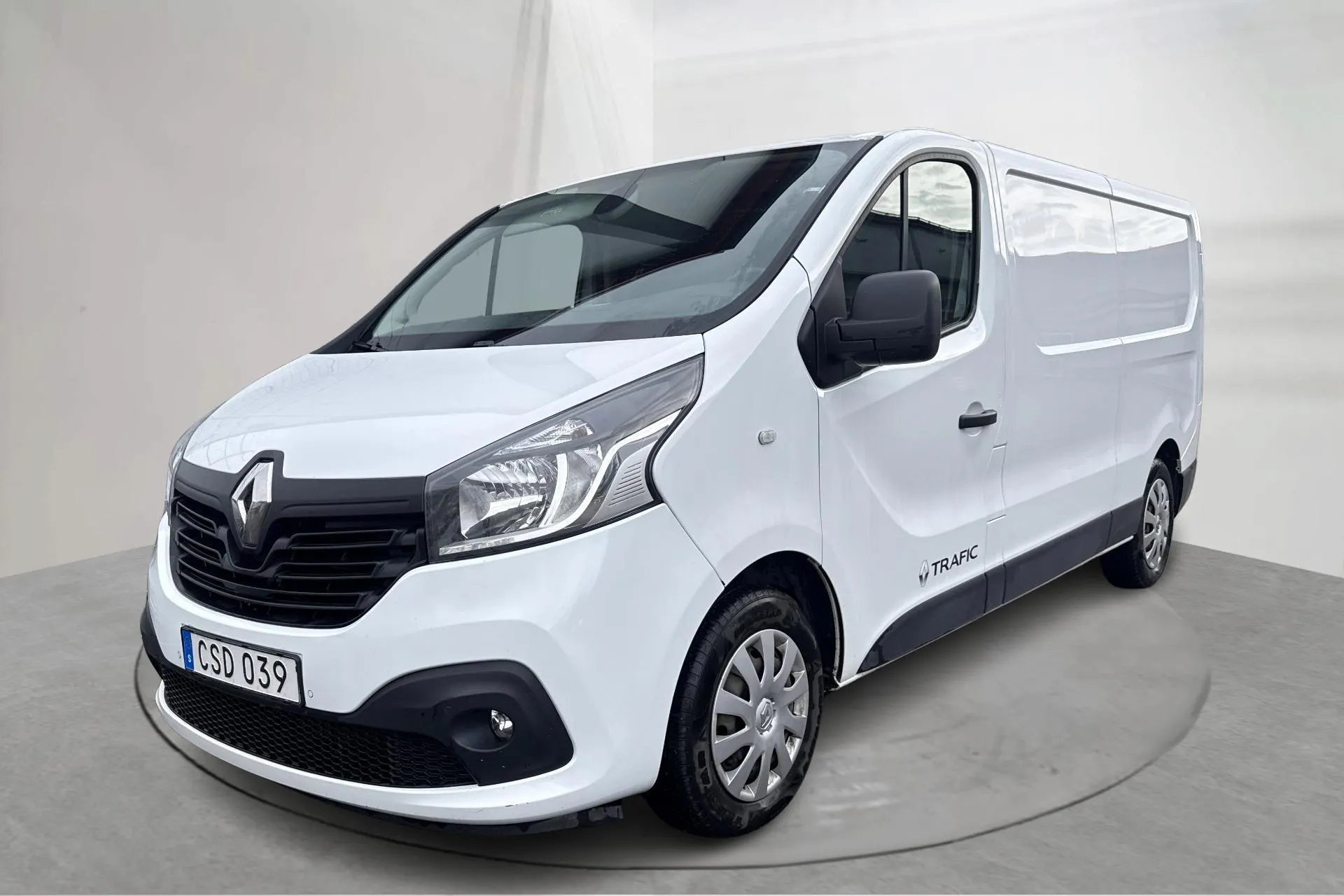 Presentationsfoto 1 av 15: Renault Trafic 1.6 dCi Skåp (125hk) - 19 641 mil - Manuell - vit - 2018