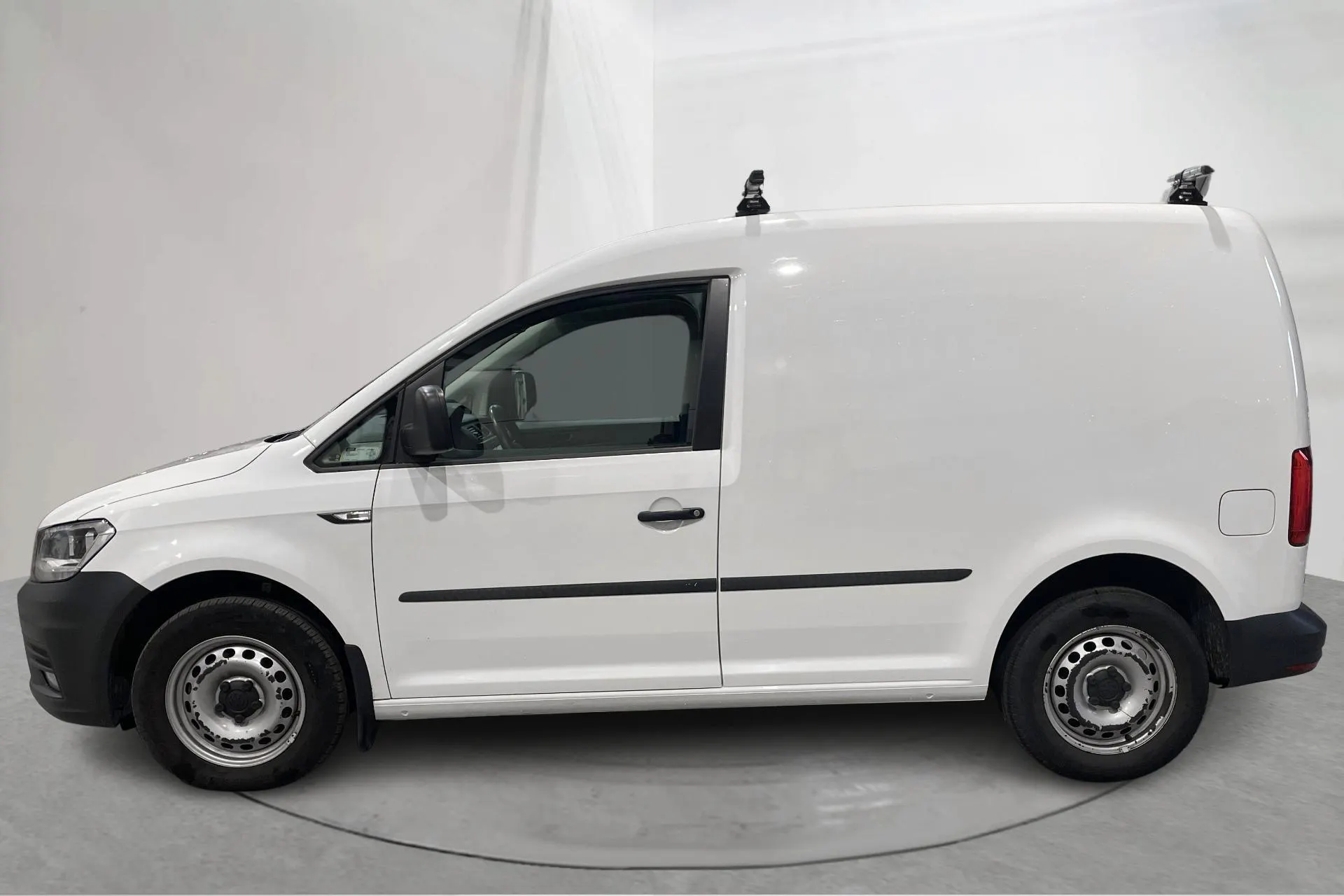 Presentation photo 2 of 15: VW Caddy 2.0 TDI Skåp (75hk) - 78 280 km - Manual - white - 2020