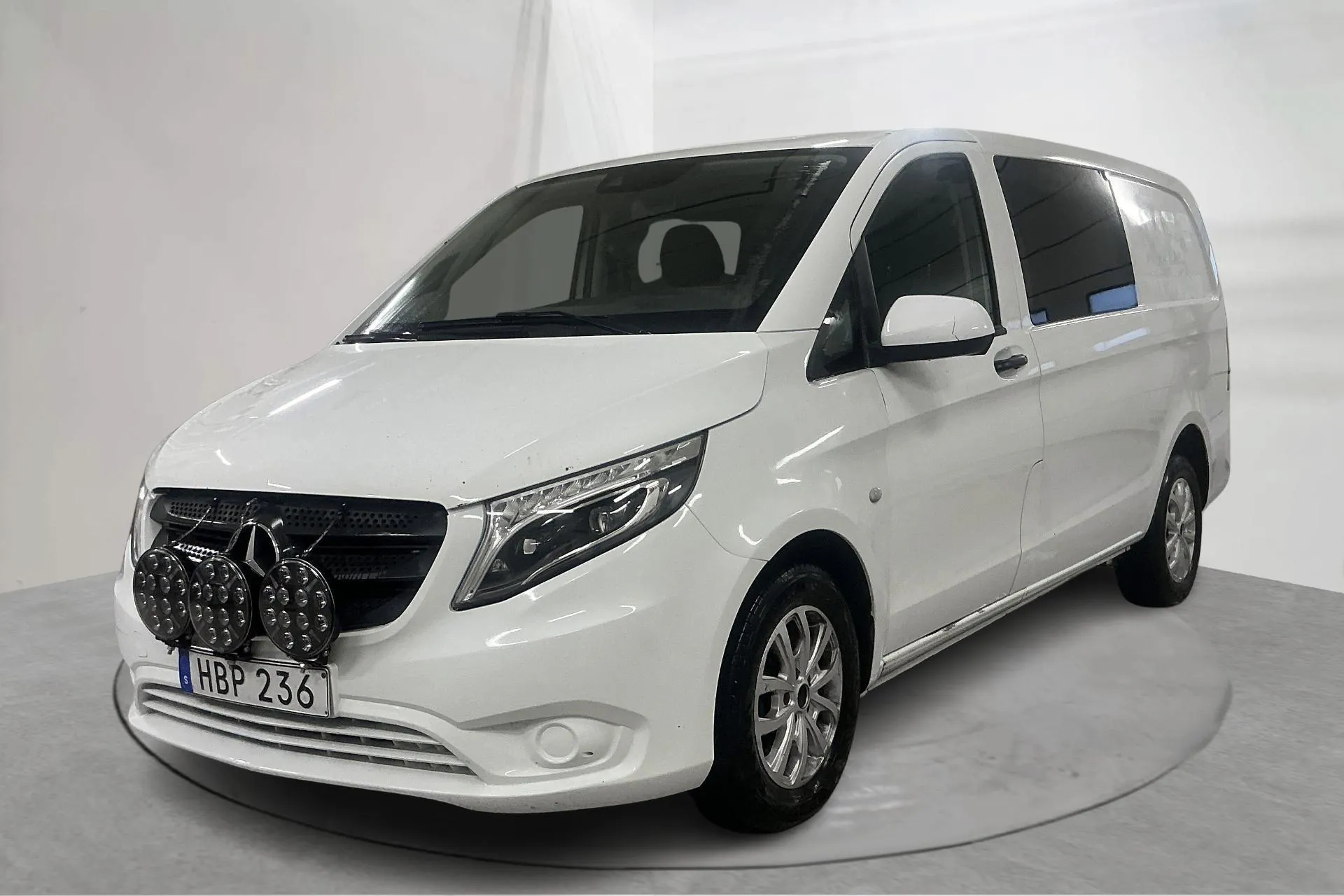 Presentation photo 1 of 17: Mercedes Vito 111 CDI W640 (114hk) - 260 750 km - Manual - white - 2016