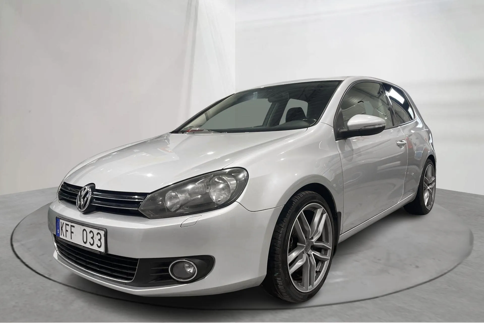 Presentationsfoto 1 av 15: VW Golf VI GT 1.4 TSI 5dr (160hk) - 16 626 mil - Manuell - silver - 2010