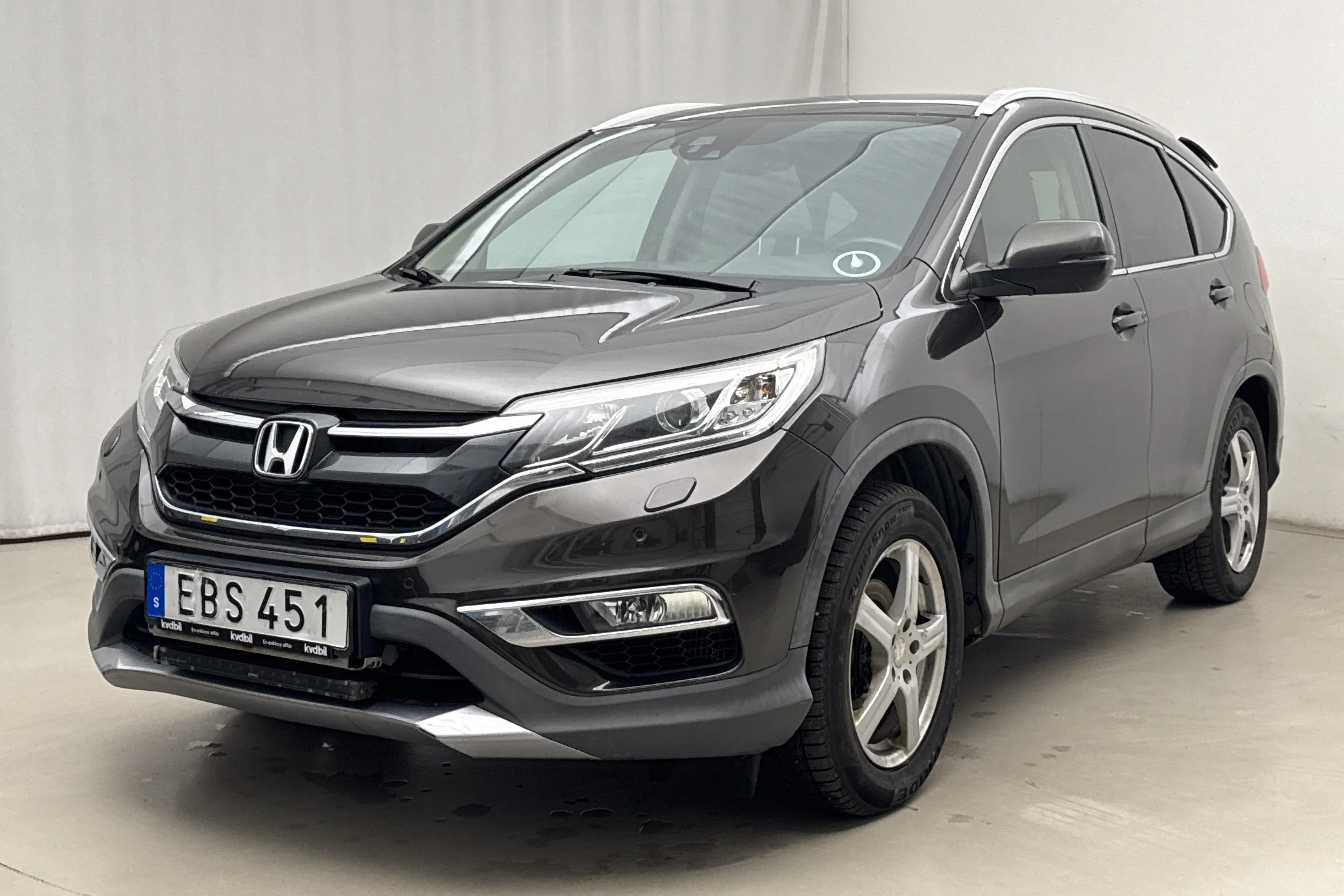 Presentationsfoto 1 av 19: Honda CR-V 1.6 i-DTEC 4WD (160hk) - 26 341 mil - Automat - brun - 2015