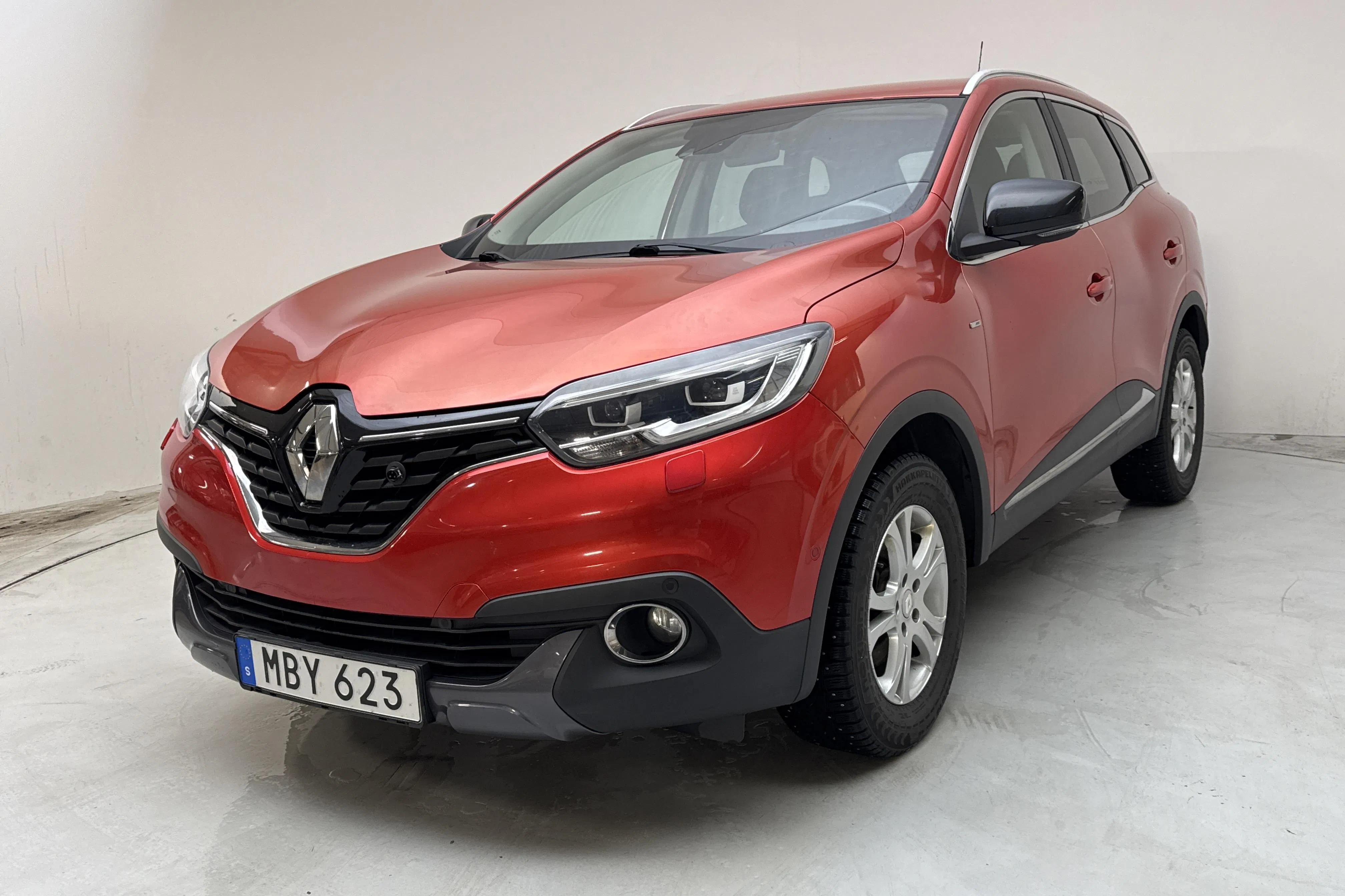 Presentationsfoto 1 av 16: Renault Kadjar 1.5 dCi (110hk) - 12 323 mil - Manuell - röd - 2016