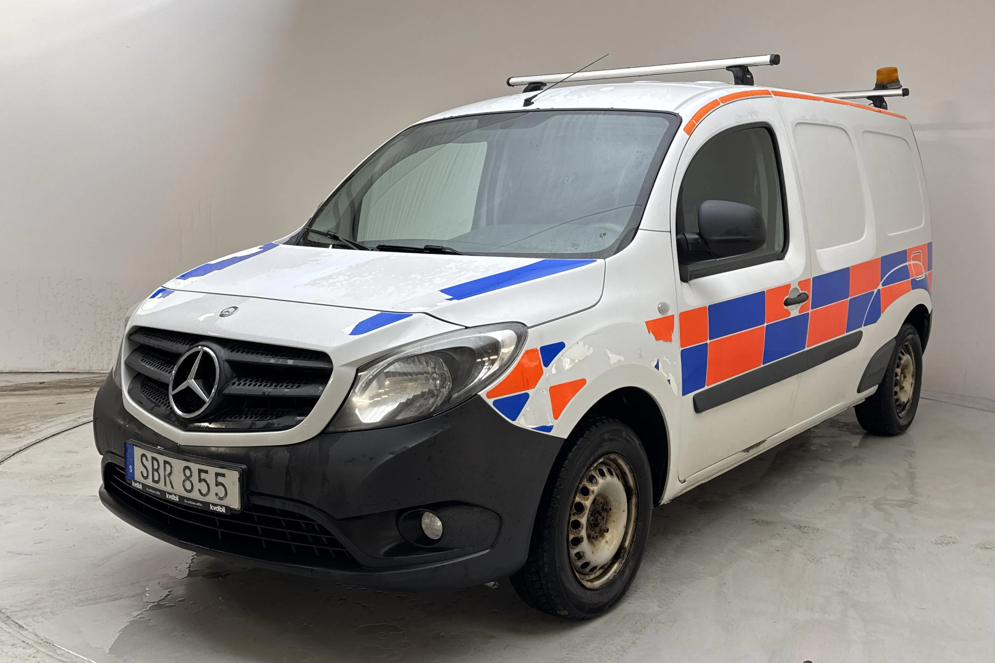 Presentationsfoto 1 av 13: Mercedes Citan 109 1.5 CDI (90hk) - 21 375 mil - Manuell - vit - 2018