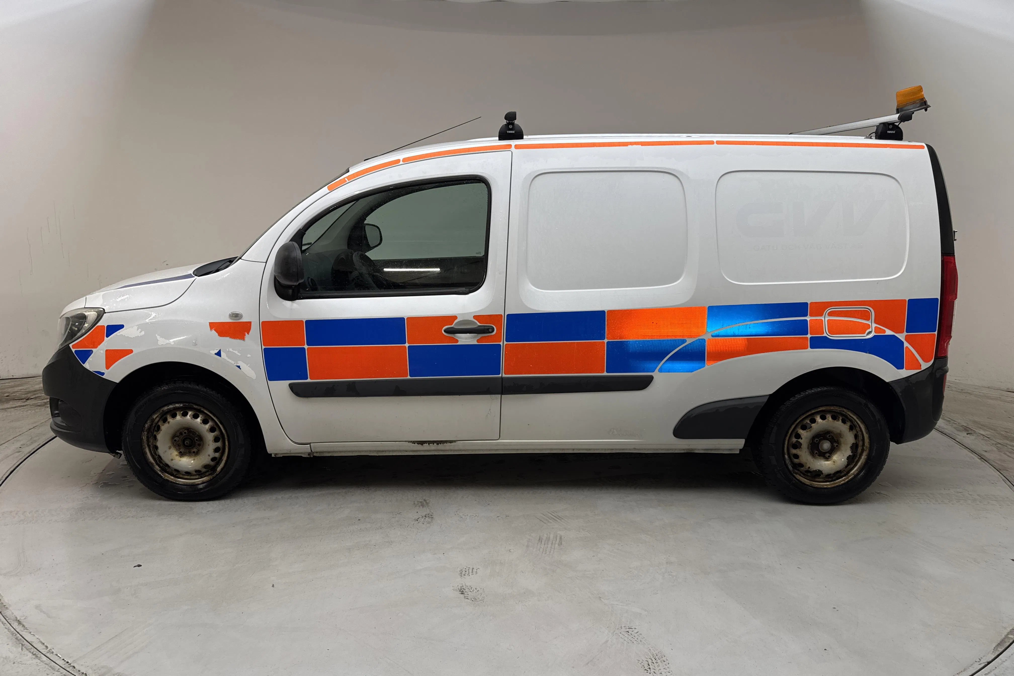 Presentationsfoto 2 av 13: Mercedes Citan 109 1.5 CDI (90hk) - 21 375 mil - Manuell - vit - 2018