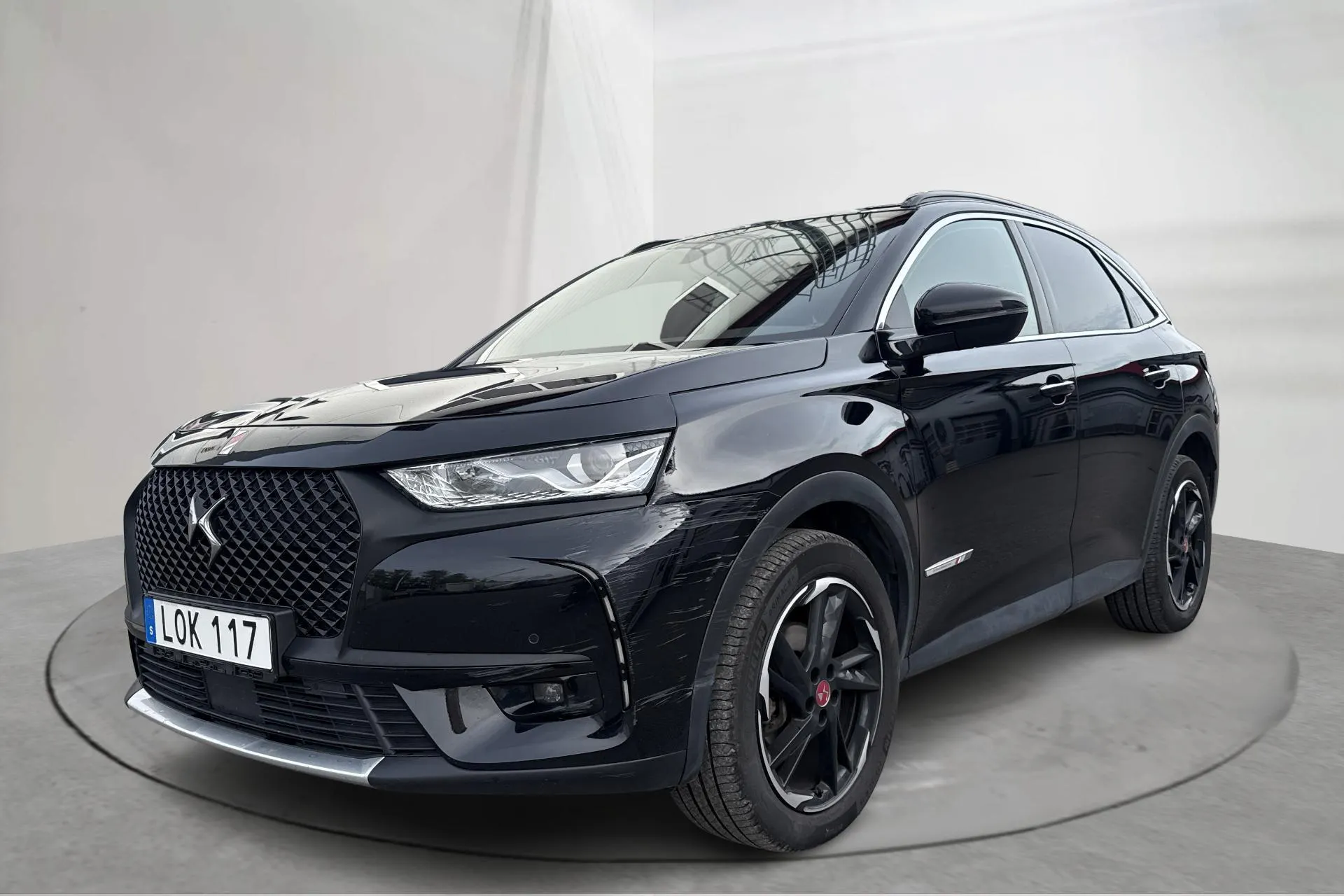 Presentation photo 1 of 18: DS DS7 Crossback PureTech (180hk) - 69 230 km - Automatic - black - 2022