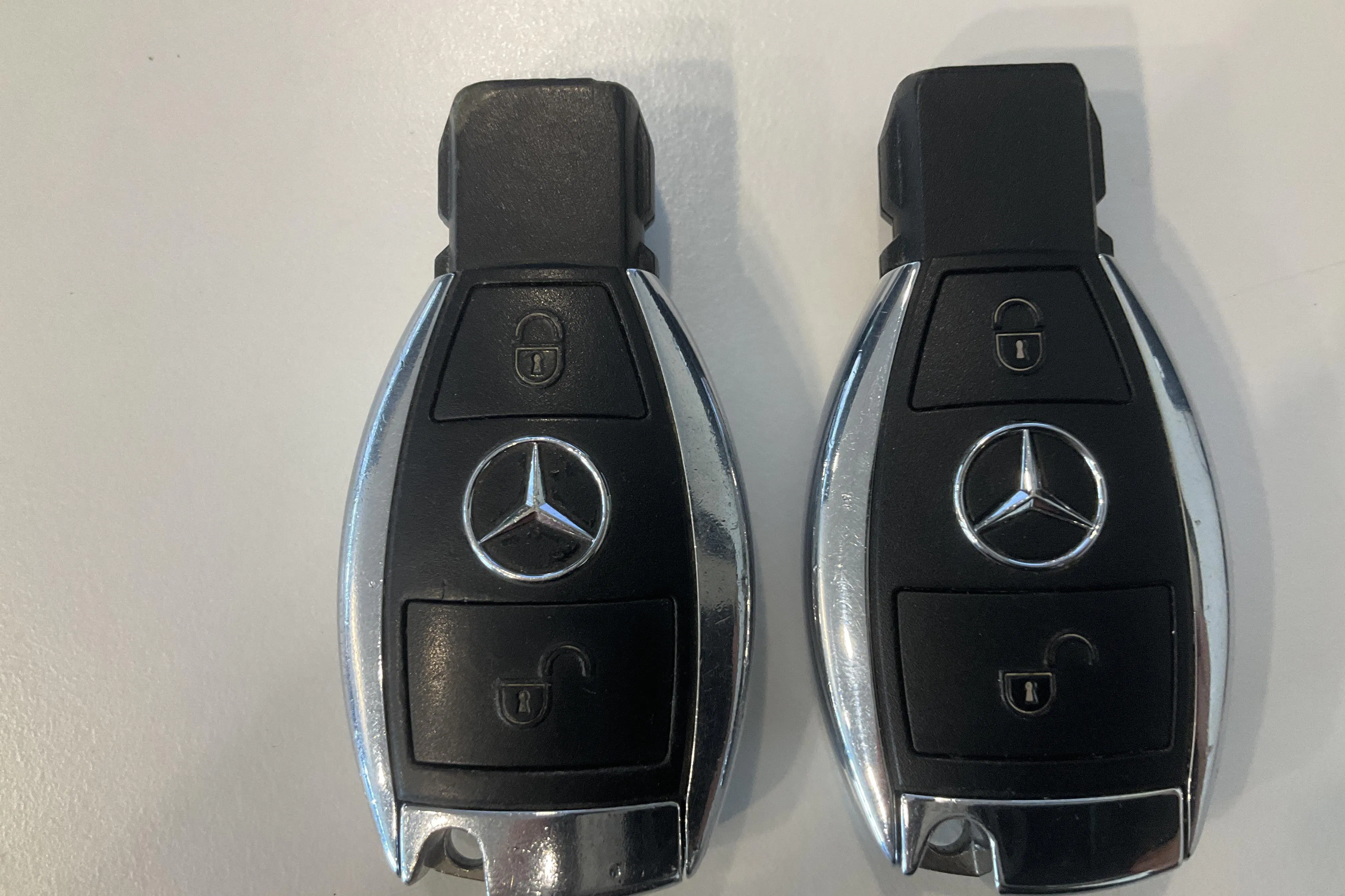 Presentationsfoto 17 av 17: Mercedes B 180 d W246 (109hk) - 15 439 mil - Automat - vit - 2018