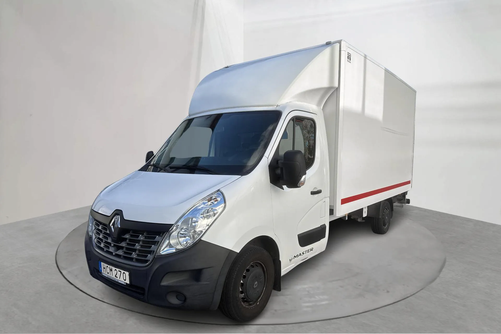 Presentationsfoto 1 av 17: Renault Master 2.3 dCi Volymskåp 2WD (170hk) - 11 214 mil - Automat - vit - 2018