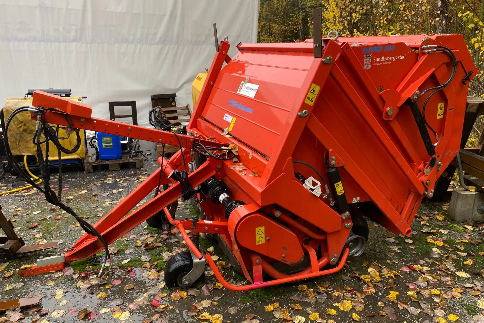 Presentationsfoto 1 av 14: Weidenmann Super 500 vertikalskärare - 0 km