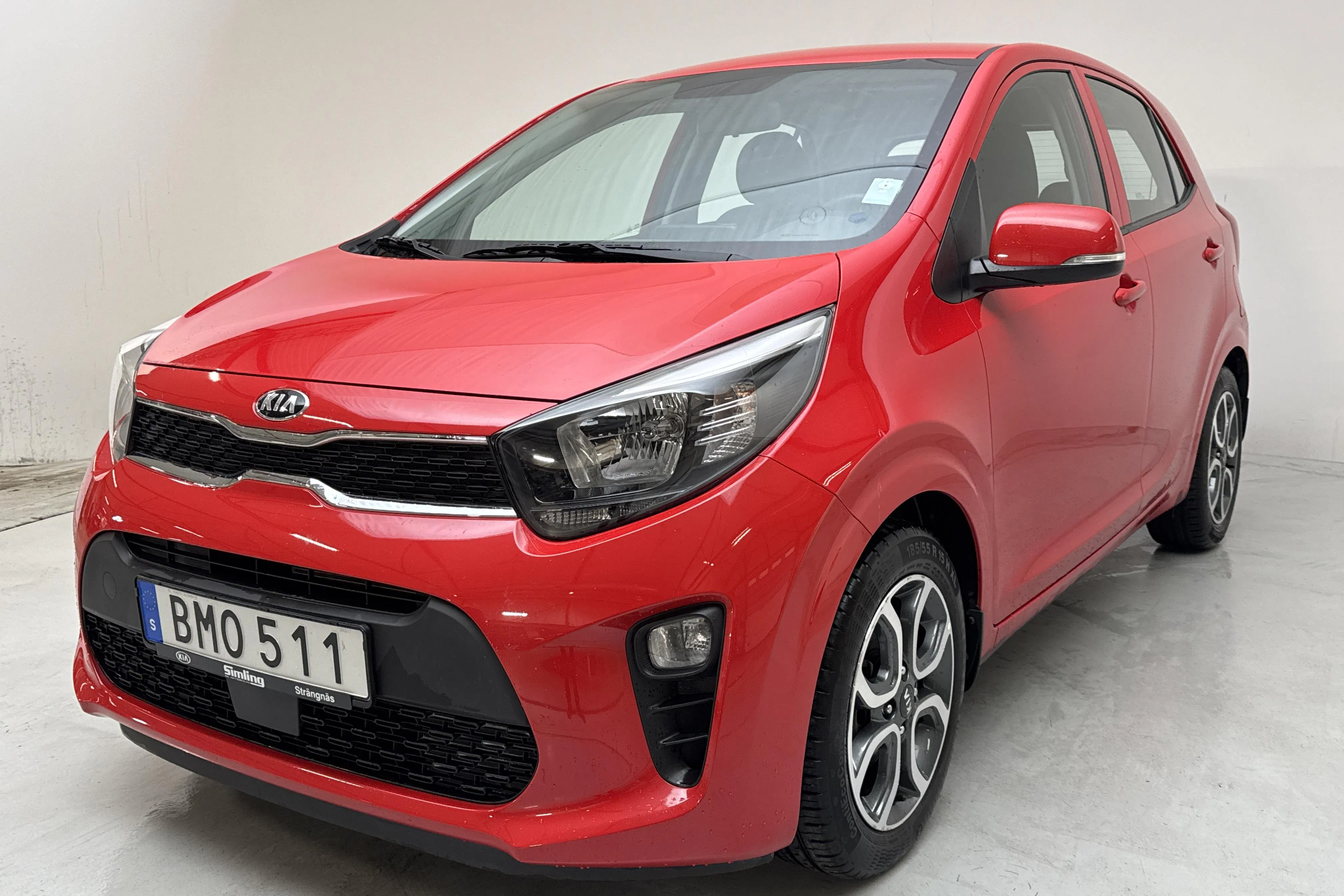 Presentation photo 1 of 13: KIA Picanto 1.0 5dr (67hk) - 14 980 km - Manual - red - 2020