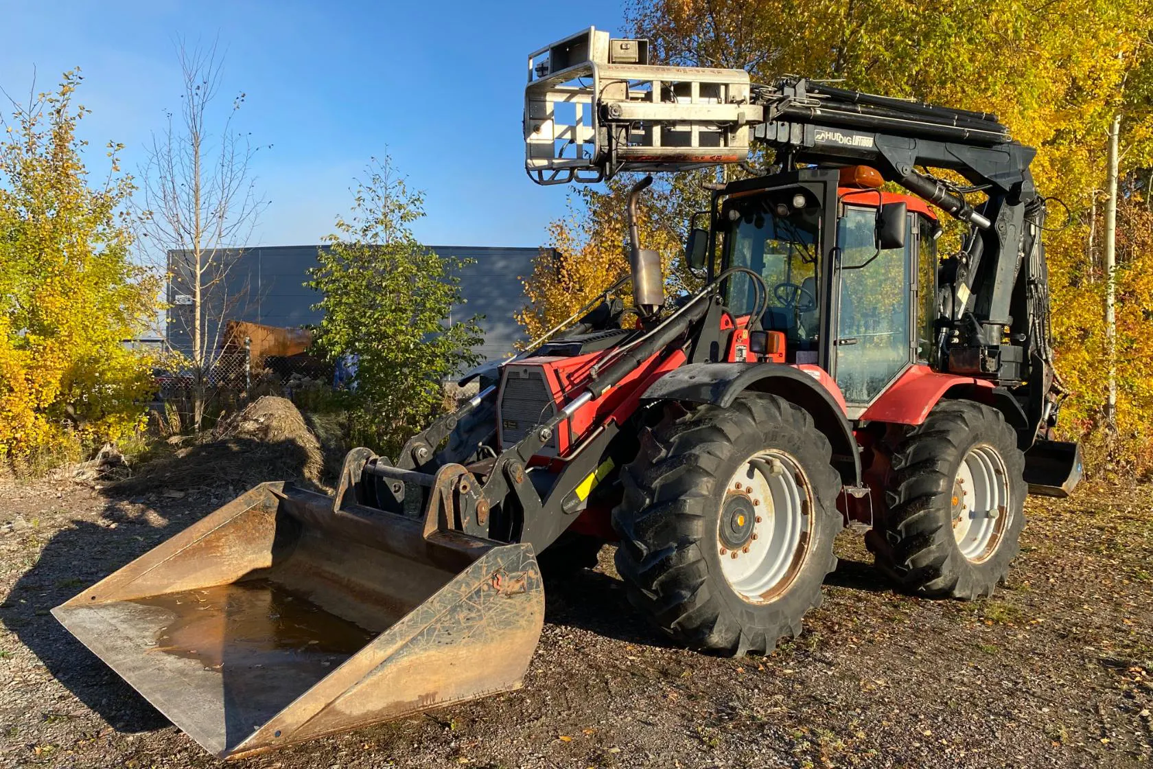 Presentation photo 1 of 71: HUDDIG 1160 Grävlastare - 0 km - Automatic - 2005