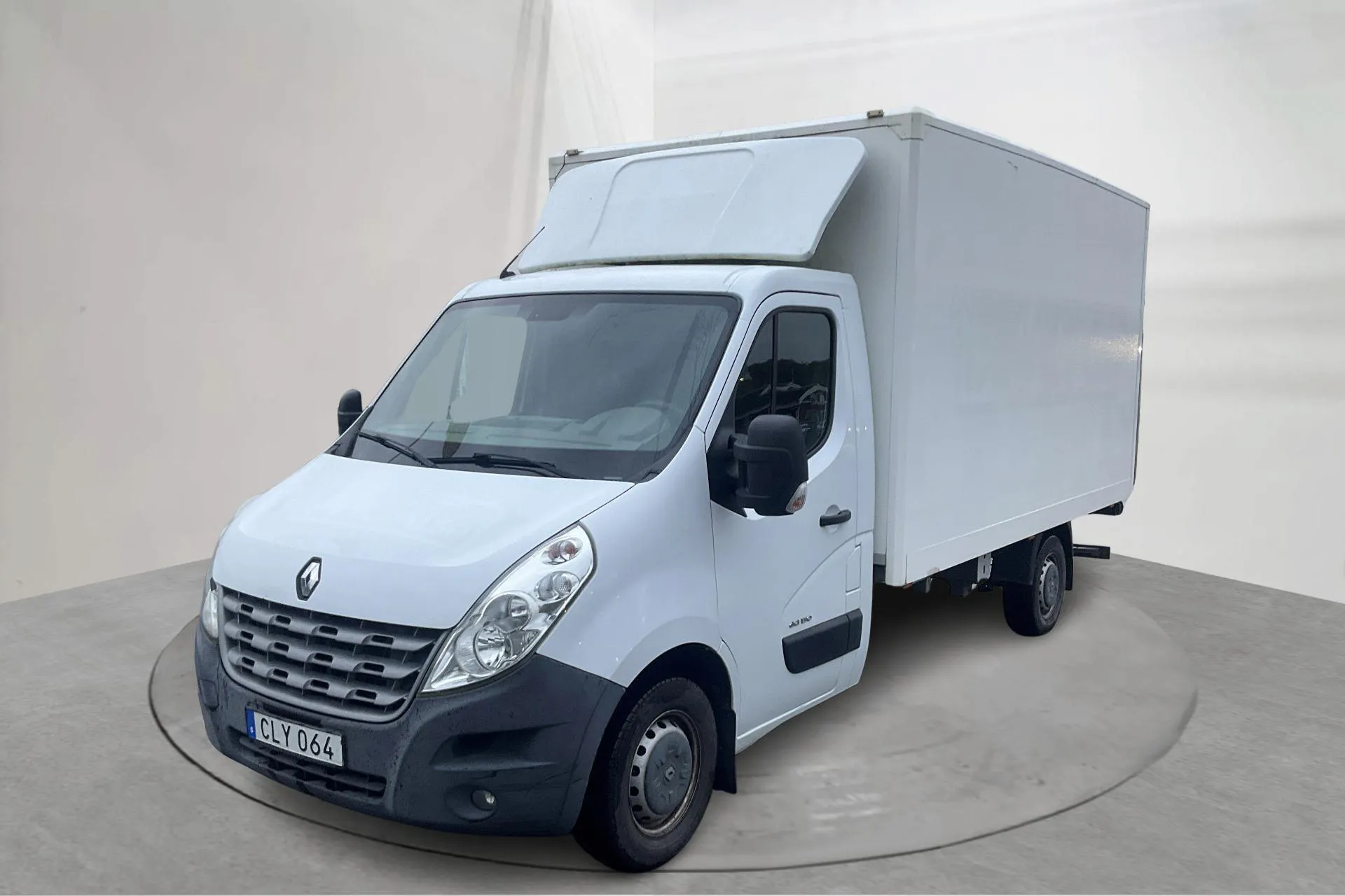 Presentationsfoto 1 av 11: Renault Master 2.3 dCi Volymskåp 2WD (150hk) - 12 087 mil - Automat - vit - 2014