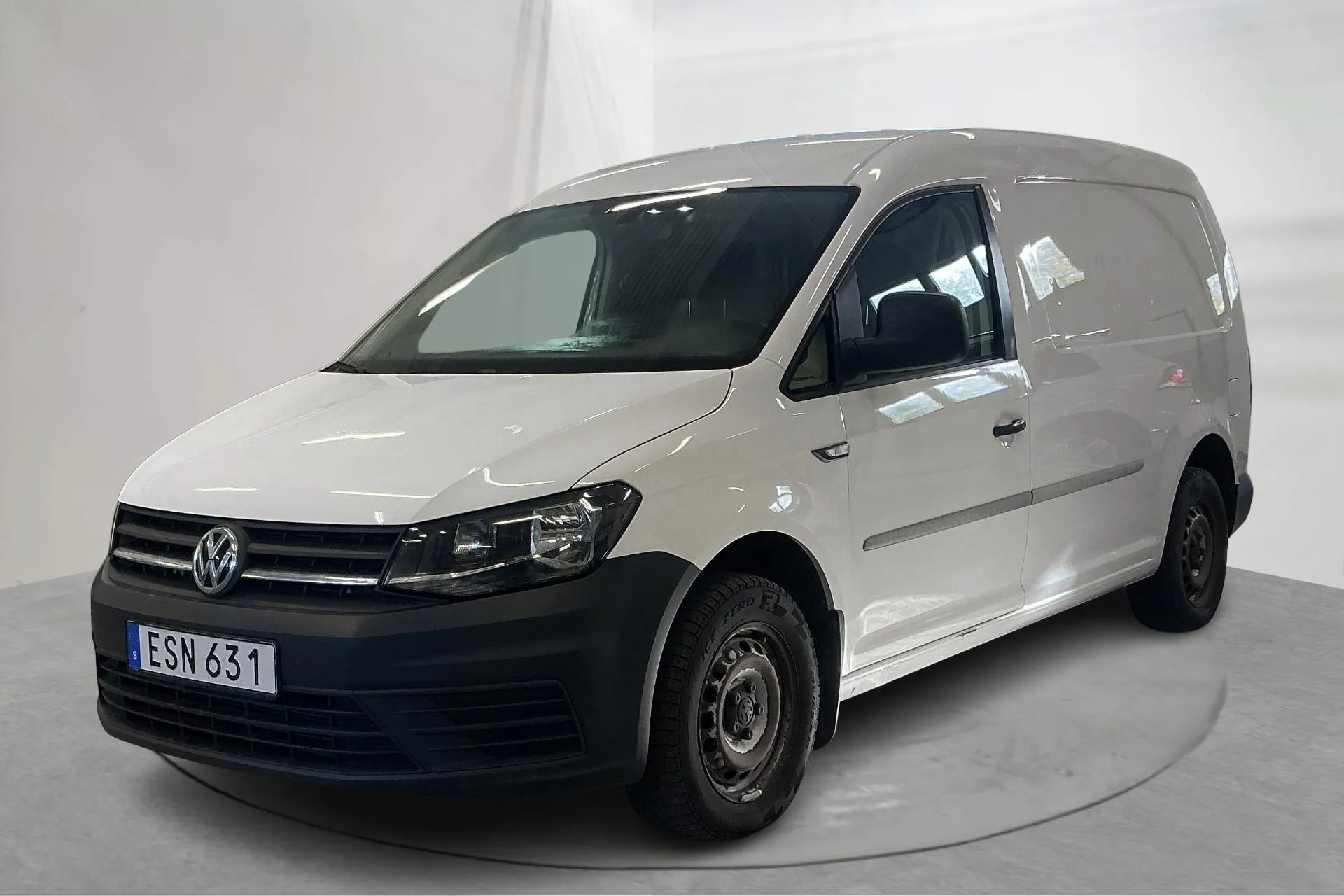 Presentation photo 1 of 14: VW Caddy 2.0 TDI Maxi Skåp (102hk) - 108 920 km - Manual - white - 2018