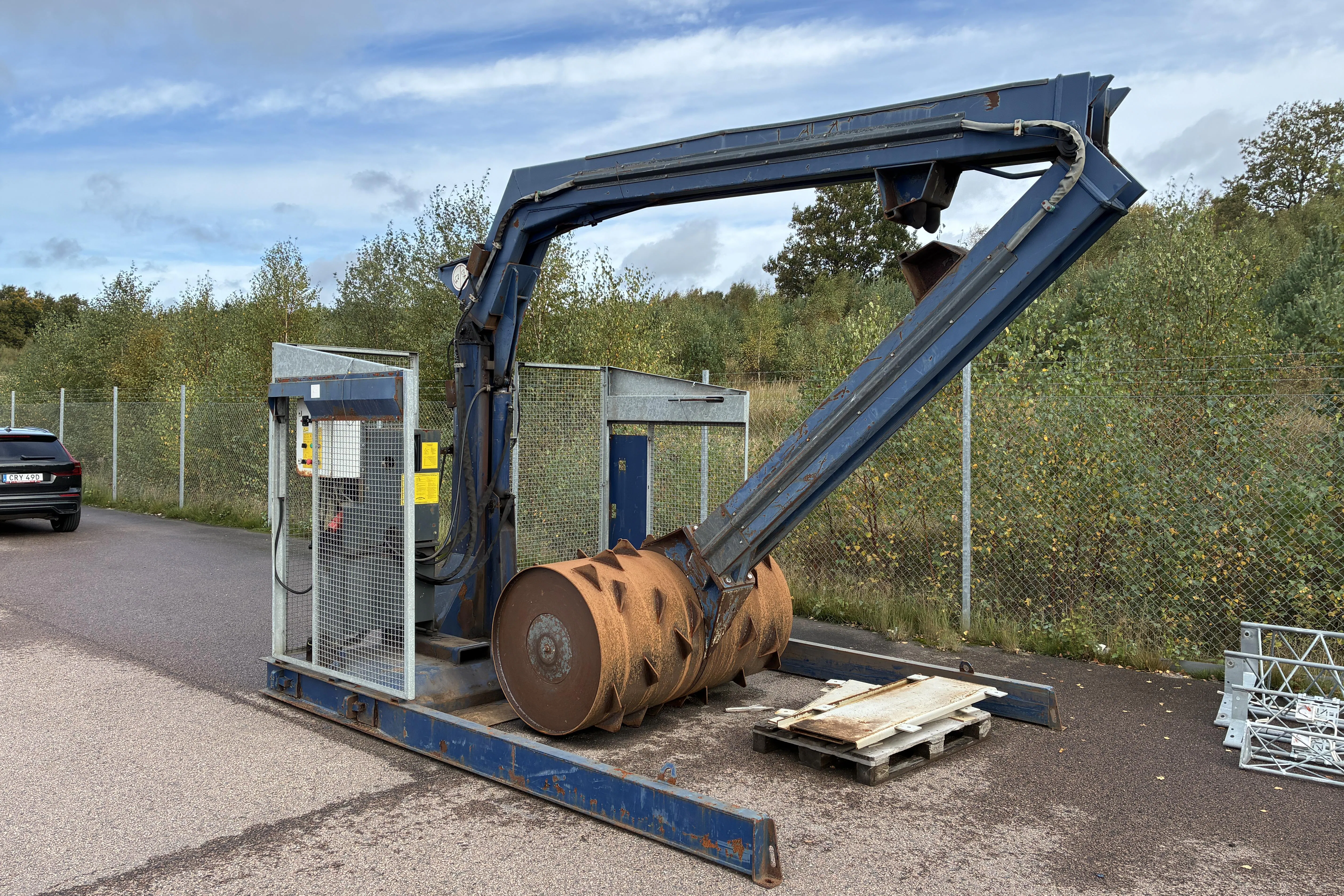 Presentationsfoto 1 av 18: Bergmann Rollpacker – RP 7700-107, Komprimator - 0 km - 2012