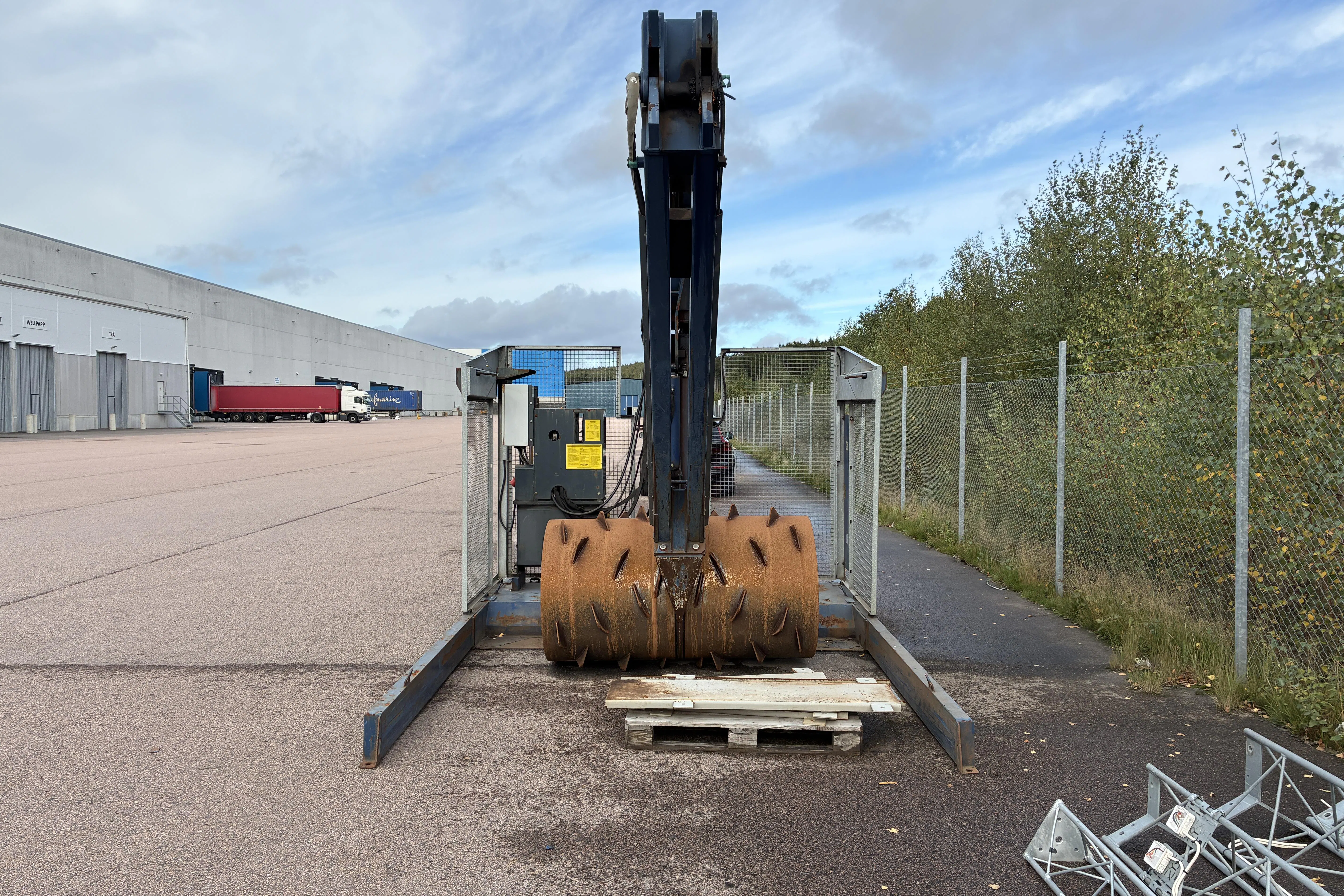 Presentationsfoto 2 av 18: Bergmann Rollpacker – RP 7700-107, Komprimator - 0 km - 2012