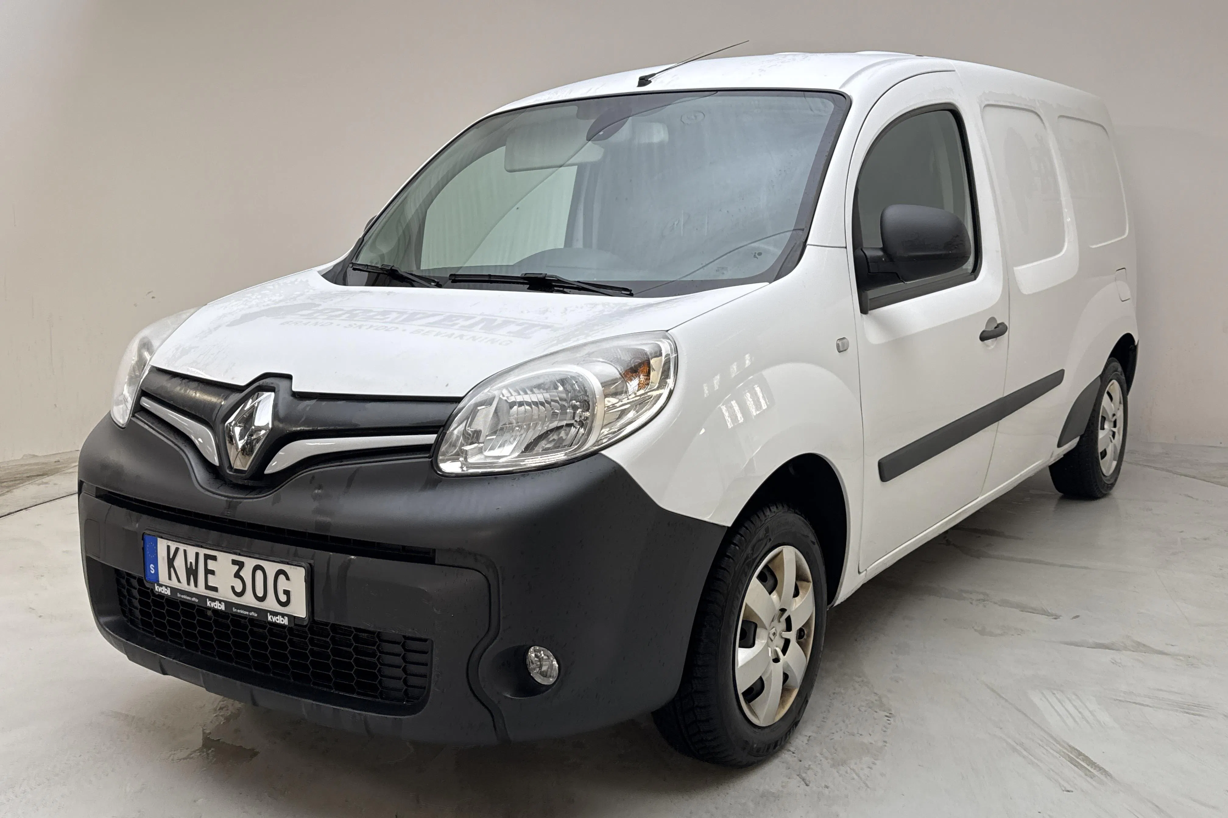 Presentationsfoto 1 av 13: Renault Kangoo 1.5 dCi Maxi Skåp (95hk) - 8 058 mil - Manuell - vit - 2020