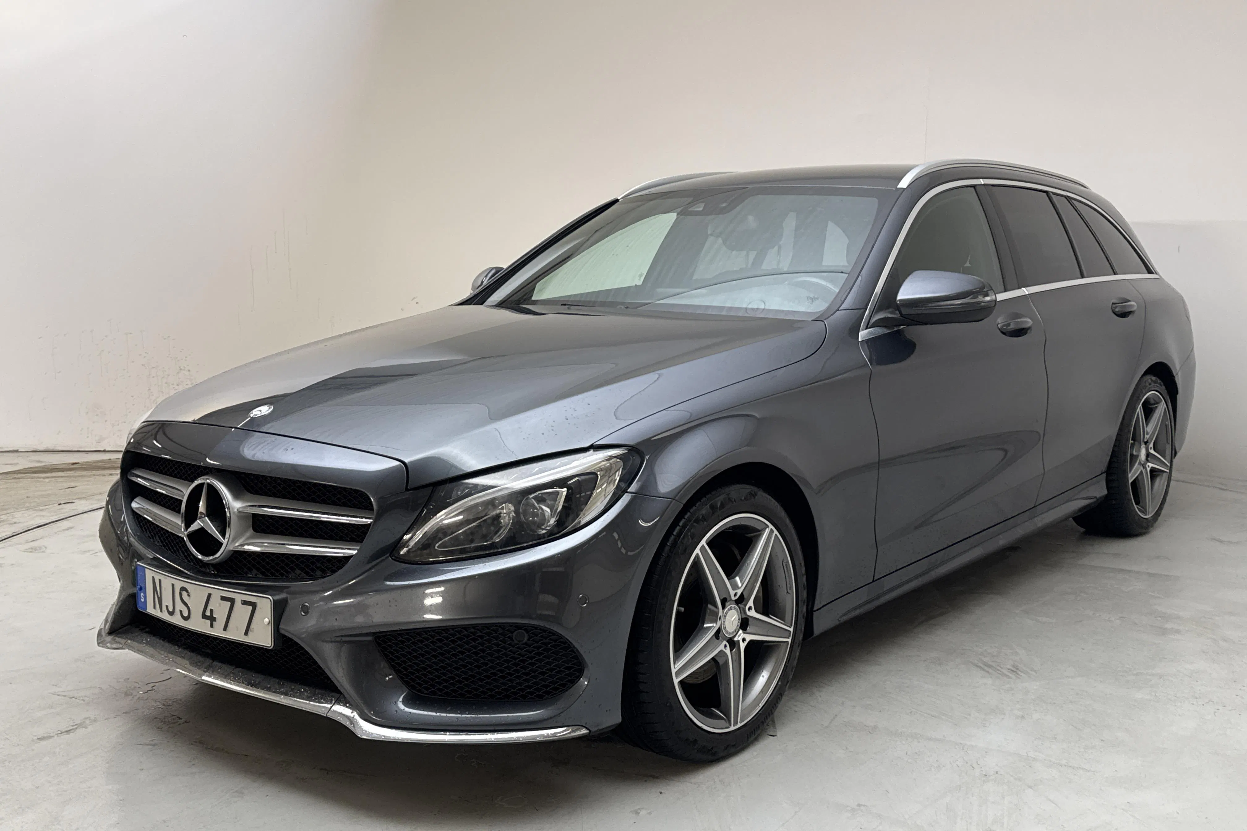 Presentation photo 1 of 13: Mercedes C 220 d Kombi S205 (170hk) - 101 090 km - Automatic - gray - 2016