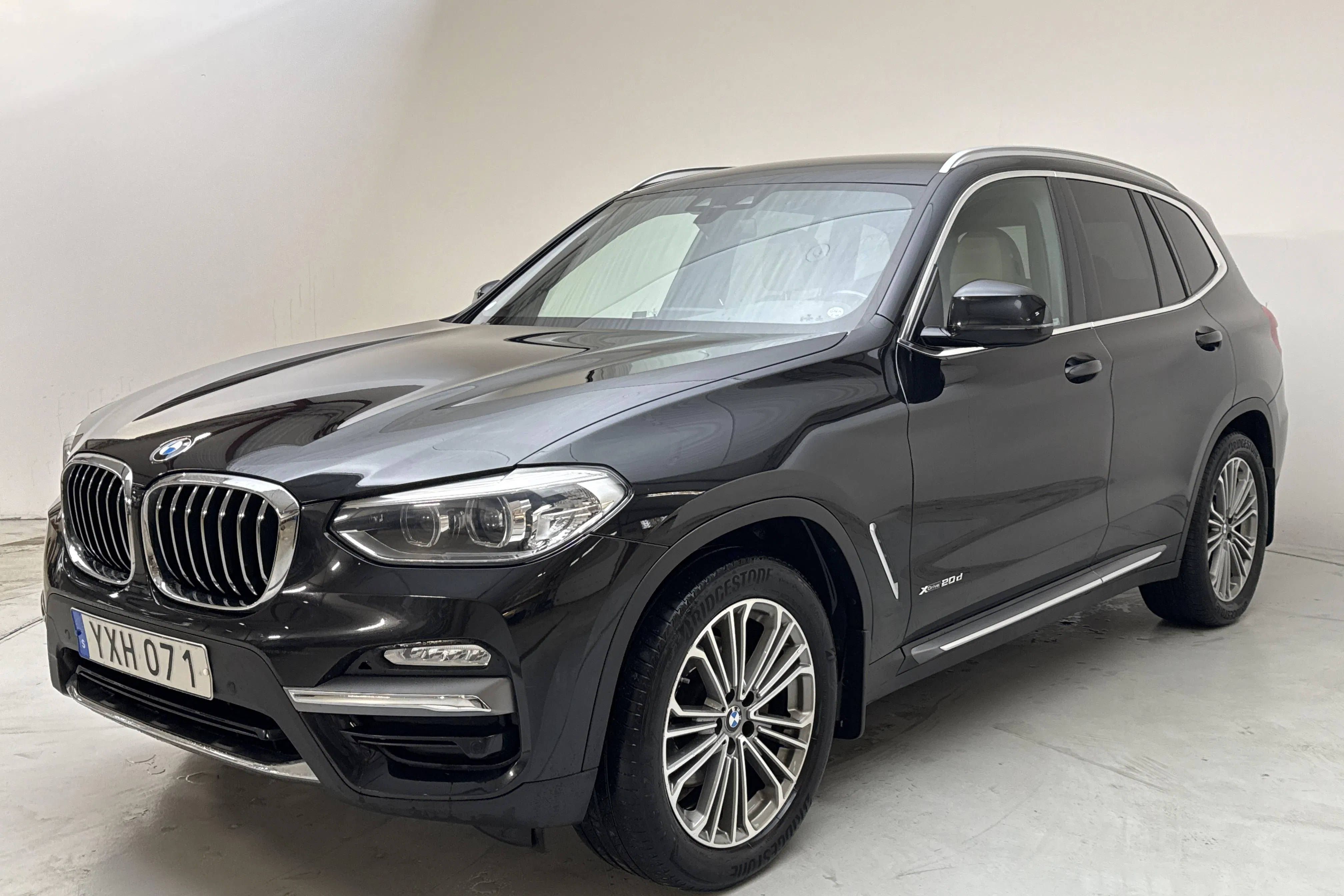Presentationsfoto 1 av 17: BMW X3 xDrive20d, G01 (190hk) - 17 553 mil - Automat - svart - 2018