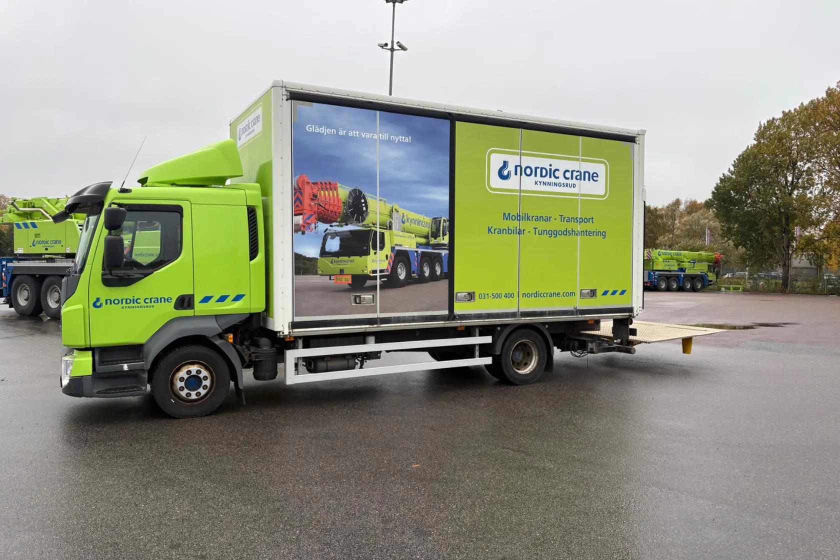 Presentationsfoto 2 av 56: Volvo FL250 - 148 226 km - Automat - grön - 2014