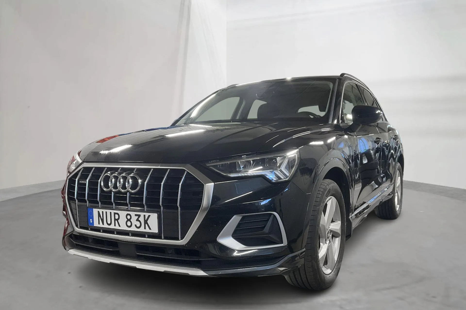 Presentation photo 1 of 15: Audi Q3 40 TFSI quattro (190hk) - 88 850 km - Automatic - black - 2021